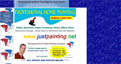 Desktop Screenshot of justpainting.net